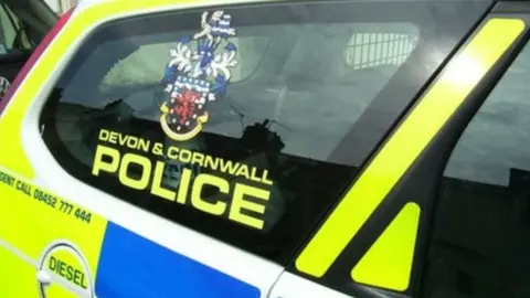 BBC Devon and Cornwall police car