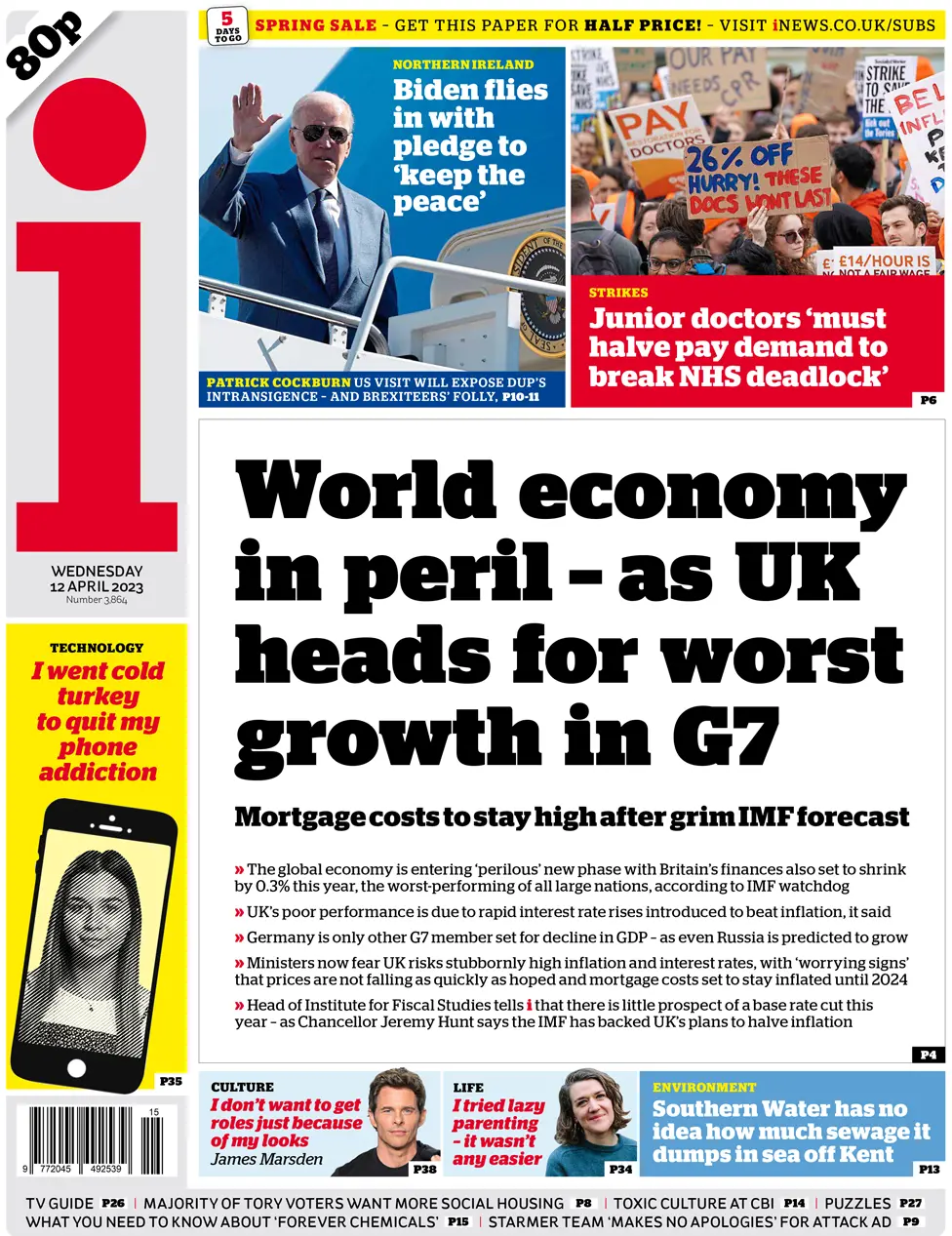 i front, 12 April 2023