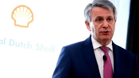 Getty Images Shell chief executive Ben van Beurden