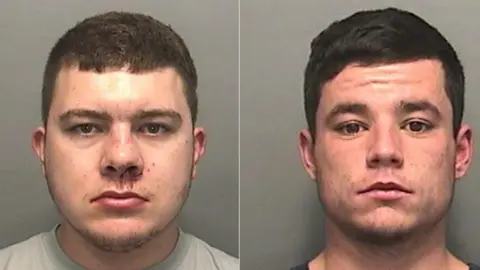 South Wales Police Liam Price and Cory Kedward