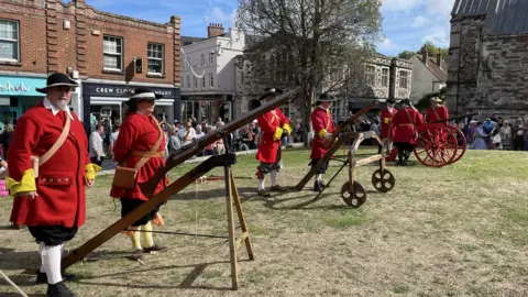 Proclamation in Wimborne