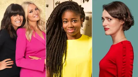 BBC Tess Daly, Claudia Winkleman, Clara Amfo and Phoebe Waller-Bridge