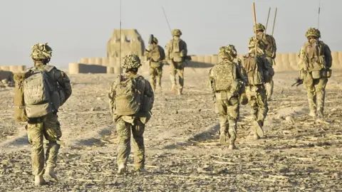 PA British soldiers in Helmand