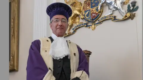 The Bailiff's Chambers Bailiff Richard McMahon from the Bailiffs installation