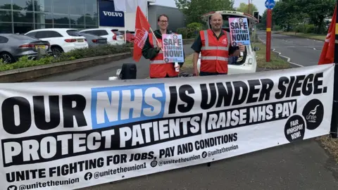 BBC Ambulance strikers