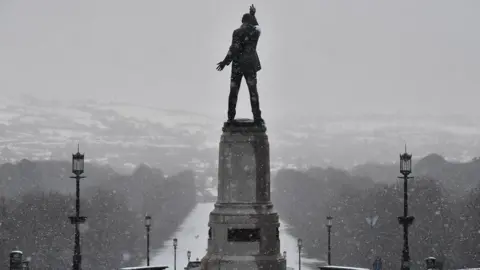 Charles McQuillan Stormont in winter