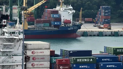 Getty Images Cargo ships