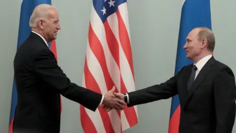 Reuters Joe Biden meets Vladimir Putin - 2011 picture