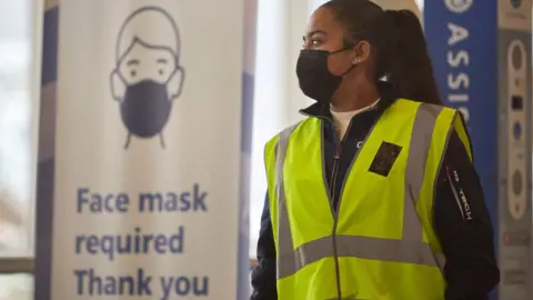 Airport worker at Schiphol, Netherlands