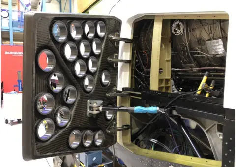 BLOODHOUND LSR Air brakes to be tested