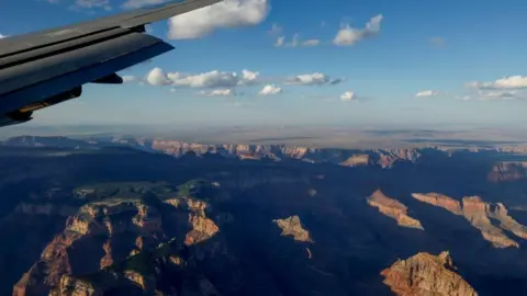 Reuters Grand Canyon seen from Air Force One