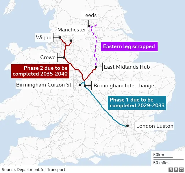 HS2 map