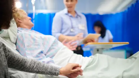 Getty Images Stock image of a hospital