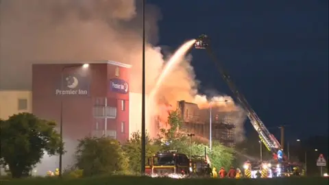 Premier Inn fire