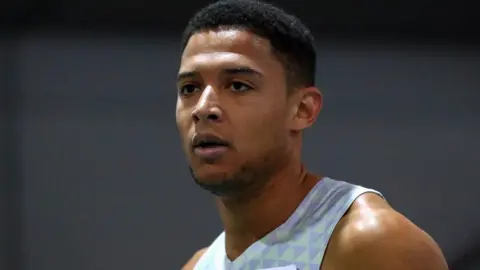 ©INPHO/James Crombie Ireland sprinter Leon Reid