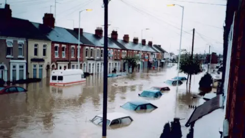 Betty Adams Northampton floods