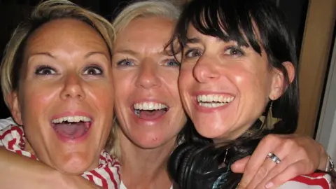 Janet Hoggart Vicky, Nicola and Janet