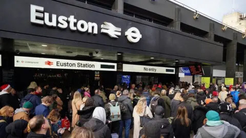 AFP via Getty Images Euston station