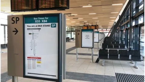 BBC/ Tim Parker The station interior