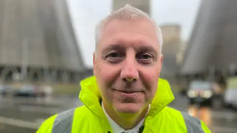 Peter O'Grady at Ratcliffe-on-Soar Power Station