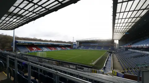 PA Media A football pitch at Ewood Park.