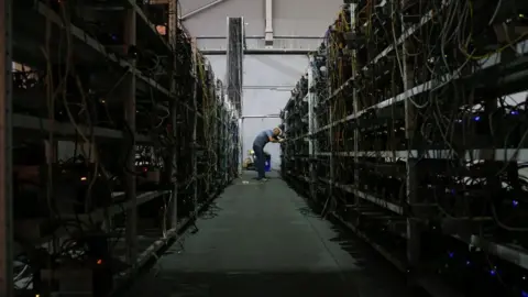 Getty Images Bitcoin mining