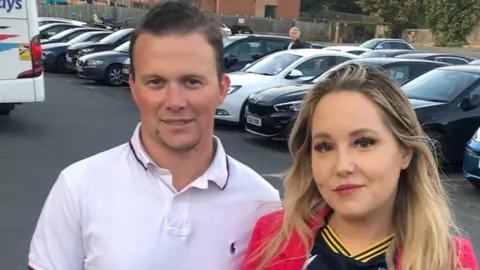 Jonathan Park/BBC Nick and Emily Hardy