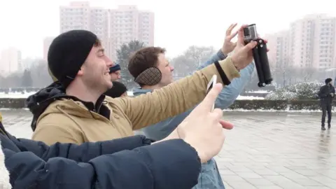 Danny Gratton Otto Warmbier takes a selfie in North Korea