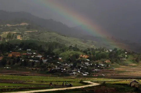 AFP Manipur, a hilly north-eastern state on the border with Myanmar