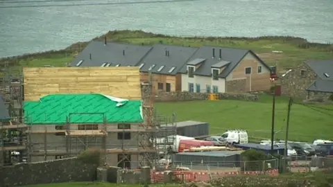 BBC Homes being built at Plas Pistyll, Gwynedd