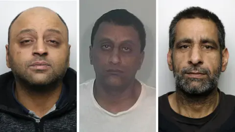West Yorkshire Police Talish Ahmed (L), Mohammed Akram (C), Banaras Hussain