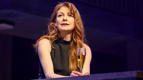 Brinkhoff-Moegenburg Laura Pitt-Pulford as Poppy and Lauryn Redding as Nikki in Standing at the Sky's Edge in the West End.