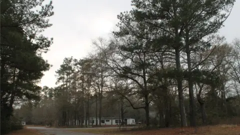 BBC The house where Khristen Sellers alleges she was subjected to repeated sexual advances by a housing inspector