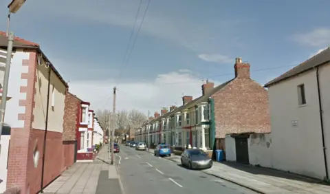 Google Fairnburn Road, Tuebrook