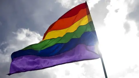 Getty Images Rainbow flag