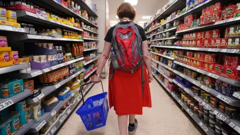 PA Media Shopper in Tesco store