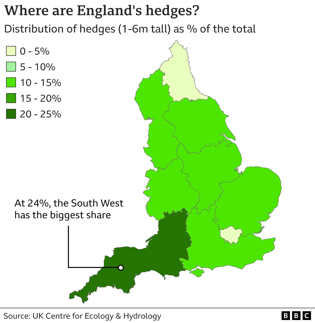 Hedgerow map