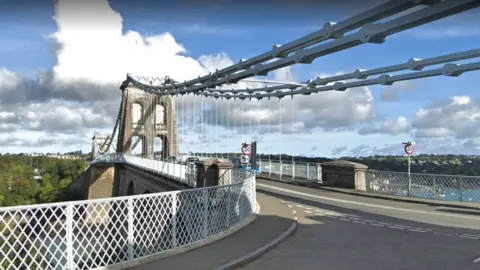 Google Menai Suspension Bridge