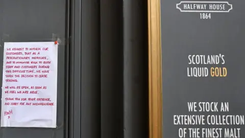 Getty Images Halfway House pub in Edinburgh