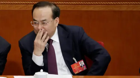 Reuters Chongqing Municipality Communist Party Secretary Sun Zhengcai attends the opening session of China's National People's Congress (NPC) at the Great Hall of the People in Beijing, China 5 March 2016