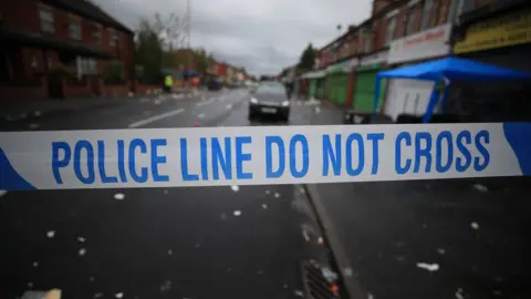 Peter Byrne/PA Wire Crime scene