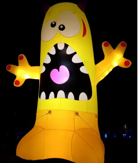 Colin Gillespie Paisley yellow monster