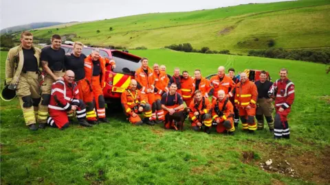 Dylan James The Fire Service's All Wales Urban Search and Rescue Team (USAR)