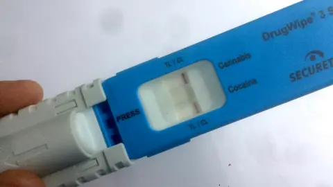 Drugwipe testing kit