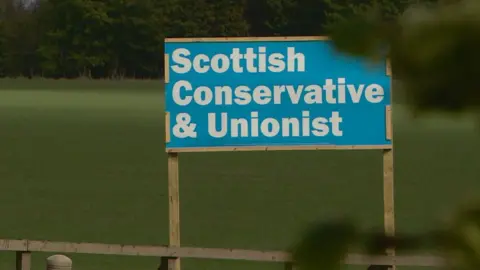 A poster for the Scottish Conservative & Unionist party