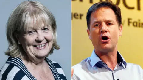 PA Cheryl Gillan, Nick Clegg