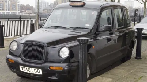 Met Police The black cab used by Worboys in his attacks