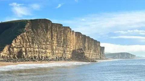 Dorset Council Rockfall at West Bay