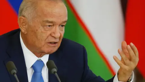 AFP Islam Karimov pictured in 2016