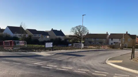 LDRS Entrance to Mulberry Meadows site at Castle Cary